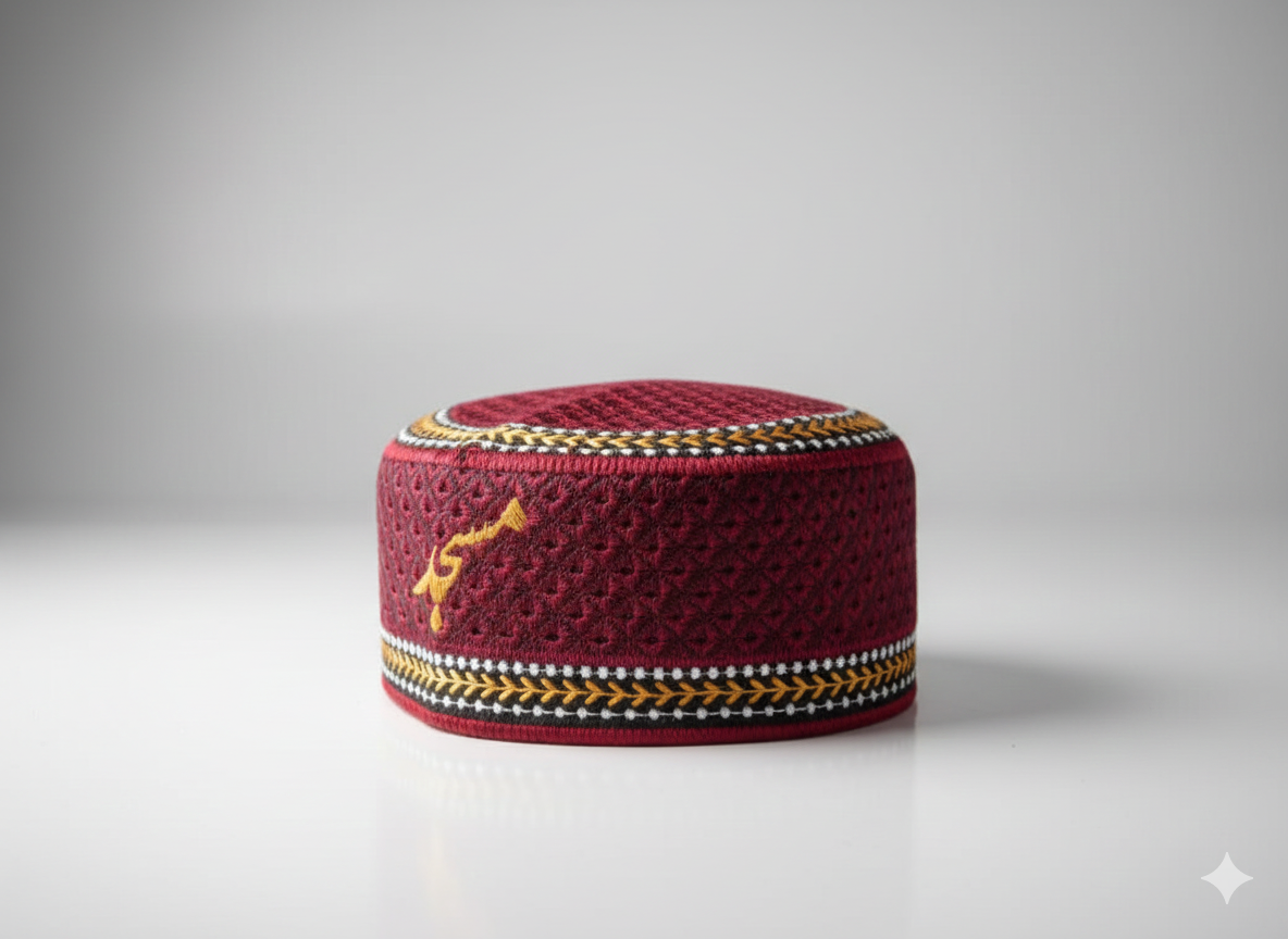 Mehroon Masjid Namazi Caps Online In Pakistan Cash on Delivery